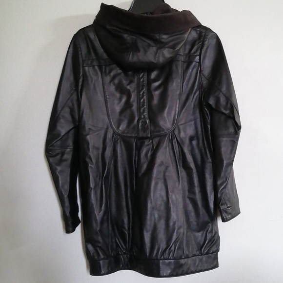 Black pleather jacket - Picture 2 of 8